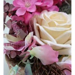 Tischgesteck Tischdeko romantisch  mit Rose