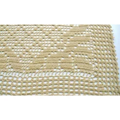 Tischläufer filigran gehäkelt Tischdecke beige Tischläufer Tischdekoration Heimtextilien