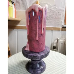 Tolle Halloween Kerze aus Keramik