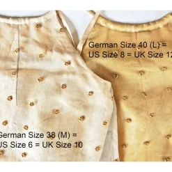 TOP und ROCK mit Perlen bestickt transparent