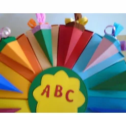 Torte Einschulung Schulanfang Geldgeschenk Junge O.Mädchen Schachteltorte Papiertorte Schule Gastgeschenk Schulstart