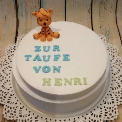 Tortenaufleger Fondant Geburtstag Tortendeko Taufdeko Tiger Baby