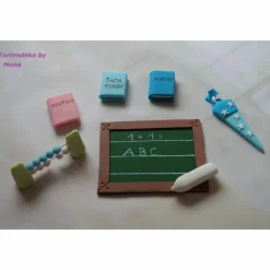 Tortenaufleger Fondant Geburtstag Tortendeko Einschulung Schulanfang
