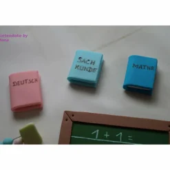 Tortenaufleger Fondant Geburtstag Tortendeko Einschulung Schulanfang