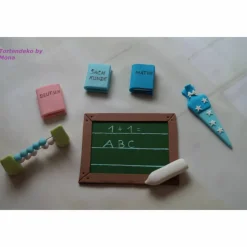 Tortenaufleger Fondant Geburtstag Tortendeko Einschulung Schulanfang