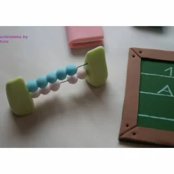 Tortenaufleger Fondant Geburtstag Tortendeko Einschulung Schulanfang