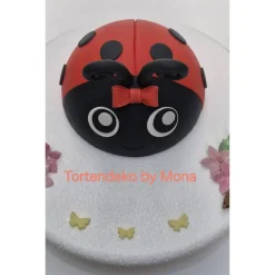 Tortenaufleger Fondant Geburtstag Tortendeko Marienkäfer Maikäfer