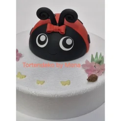 Tortenaufleger Fondant Geburtstag Tortendeko Marienkäfer Maikäfer