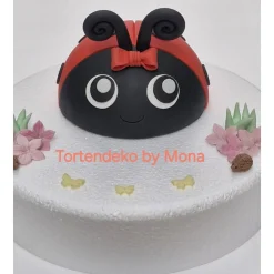 Tortenaufleger Fondant Geburtstag Tortendeko Marienkäfer Maikäfer