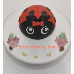 Tortenaufleger Fondant Geburtstag Tortendeko Marienkäfer Maikäfer