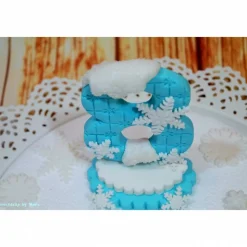 Tortenaufleger Fondant Geburtstag Tortendeko Eiskönigin Zahl Geburtstagszahl