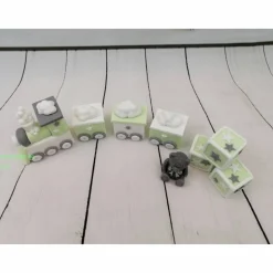 Tortenaufleger Fondant Geburtstag Tortendeko Mädchen Junge Taufe