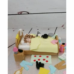Tortenaufleger Fondant Geburtstag Tortendeko Teenie Zimmer unaufgeräumt