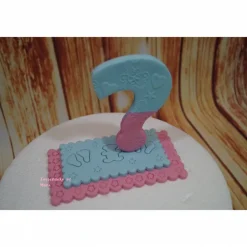 Tortenaufleger Fondant Geburtstag Tortendeko Babyshowerparty Babyparty