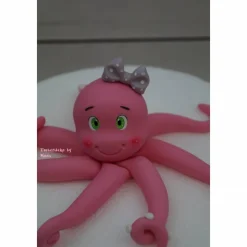 Tortenaufleger Fondant ,Geburtstag Tortendeko Krake Tintenfisch Octopus