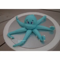 Tortenaufleger Fondant ,Geburtstag Tortendeko Krake Tintenfisch Octopus