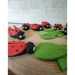 Tortenaufleger Fondant Geburtstag Tortendeko Marienkäfer Maikäfer