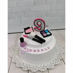 Tortenaufleger Fondant Geburtstag Tortendeko Geburtstagszahl mit mit Schminke