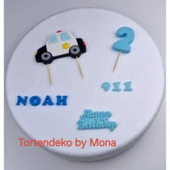 Tortenaufleger Fondant Geburtstag Tortendeko Feuerwehr  911