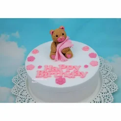 Tortenaufleger Fondant Geburtstag Tortendeko Teddymädchen Rosalie Teddy Teddybär