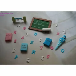Tortenaufleger Fondant Geburtstag Tortendeko Einschulung Schulanfang