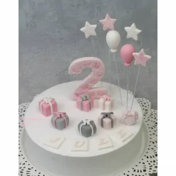 Tortenaufleger Fondant Geburtstag Tortendeko