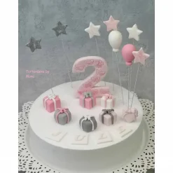 Tortenaufleger Fondant Geburtstag Tortendeko