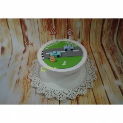 Tortenaufleger Fondant Geburtstag Tortendeko Auto Set für Jungs