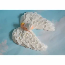 Tortenaufleger Fondant Geburtstag Tortendeko  Taufe Engelflügel mit Baby