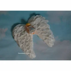 Tortenaufleger Fondant Geburtstag Tortendeko  Taufe Engelflügel mit Baby