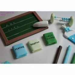 Tortenaufleger Fondant Geburtstag Tortendeko Einschulung Schulanfang