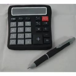 Tortenaufleger Fondant  Tortendeko Taschenrechner Kugelschreiber