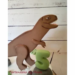 Tortenaufleger Fondant Zuckerfigur Tortendeko T-Rex Dinosaurier  Geburtstag