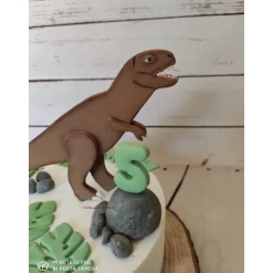 Tortenaufleger Fondant Zuckerfigur Tortendeko T-Rex Dinosaurier  Geburtstag