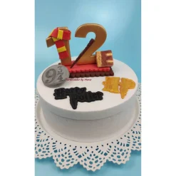 Tortenaufleger Fondant Zuckerfigur  Geburtstagszahl Harry Potter