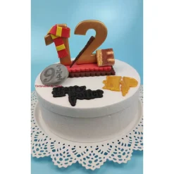 Tortenaufleger Fondant Zuckerfigur  Geburtstagszahl Harry Potter