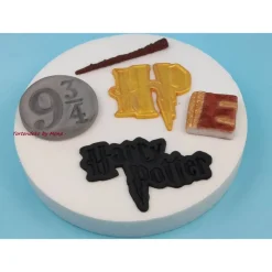 Tortenaufleger Fondant Zuckerfigur  Geburtstagszahl Harry Potter