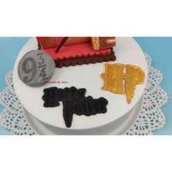 Tortenaufleger Fondant Zuckerfigur  Geburtstagszahl Harry Potter