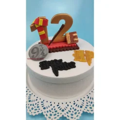 Tortenaufleger Fondant Zuckerfigur  Geburtstagszahl Harry Potter