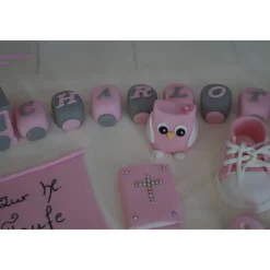 Tortenaufleger Fondant Zuckerfigur Baby,Taufe