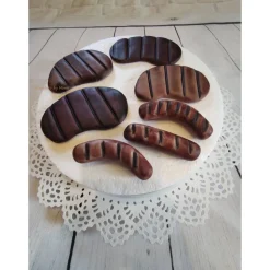 Tortenaufleger Fondant Zuckerfigur Geburtstag Grilltorte Würstchen Schnitzel Kotelett