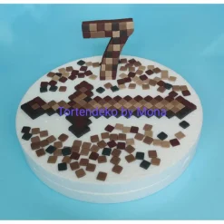 Tortenaufleger Fondant Zuckerfigur Tortenbild Tortendeko Tortendekoration Fondantplatte Minecraft Schwert