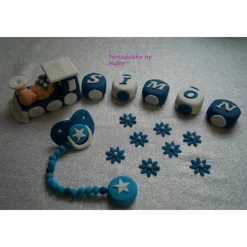 Tortenaufleger Fondant Zuckerfigur Baby,Taufe