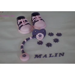 Tortenaufleger Fondant Zuckerfigur Baby,Taufe