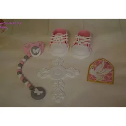 Tortenaufleger Fondant Zuckerfigur Baby,Taufe