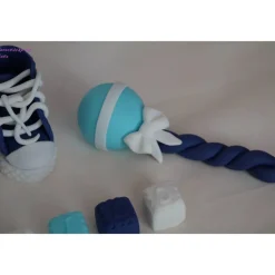 Tortenaufleger Fondant Zuckerfigur Baby,Taufe Tortendeko