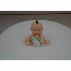 Tortenaufleger Fondant Zuckerfigur  Tortendeko Tortendekorationen Baby Zwillinge Babyshowerparty Geburt