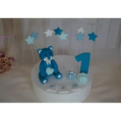 Tortenaufleger Fondant Zuckerfigur Baby,Taufe Tortendeko