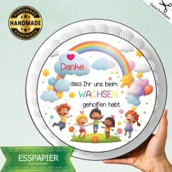 Tortenaufleger Kindergarten Abschied Einschulung Schule Schulanfang Tortendeko Tortenbild