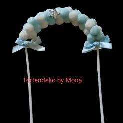 Tortenaufleger Tortenstecker Tortendeko Tortentopper Tortendekoration Tortenfigur  Mini-Bogen-Ballonform Geburtstagstort